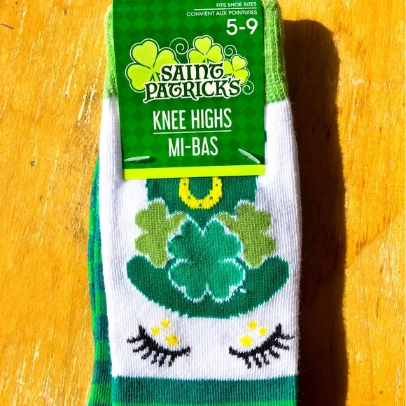 ‼️4 FOR $15‼️ST. PATRICKS’S DAY KNEESOCKS *NEW *NWT! *BUNDLE & SAVE! - Picture 5 of 15